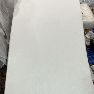 Amore Memory Foam Mattress Topper 72X36X2 Inch White Colour Minor Dusty