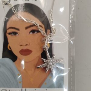 Silver Plated Star Design Pendant For Women