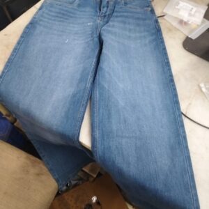 United Colors Of Benetton Women Solid Lycra Light Blue Jeans Size 2XL