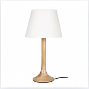 Philips Ornate Wooden Table Lamp E27 Without Bulb