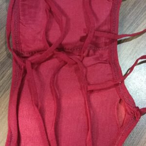 New Style Bra Womens Girls Cotton Removal Padded Feet Fancy Stylish Red Color Size Free