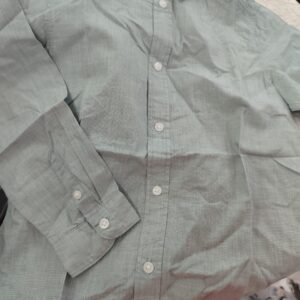 H And M Pista Green Long Sleeve Cotton Shirt For Kids Boy Size 5 To 6Y