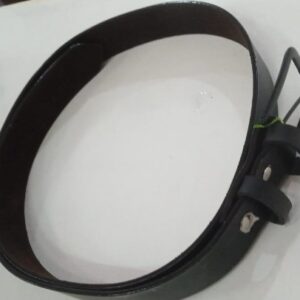 World Hand Black Colour Leather Belt For Men