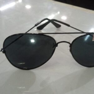 Black Aviator Sunglasses For Unisex