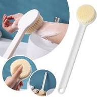 Sauna Bath Scrubber One Side White