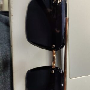 Mens Black Sunglasses Blue