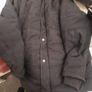 Men Black Full Arm Jacket Size M
