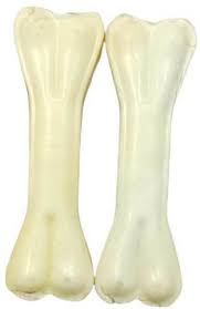 Pet Food Store Calcium Treat Bone 4 Inch 2 Pcs