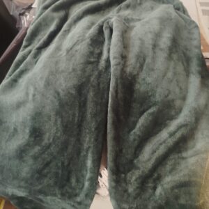 Green Color Soft Trousers For Women Size L