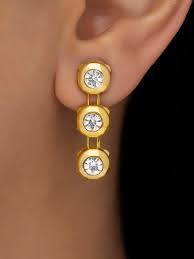 Stylish Women Anti Tarnish Crystal Earrings For Womens