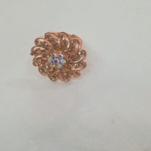 Golden Colour Designer Ring For Women