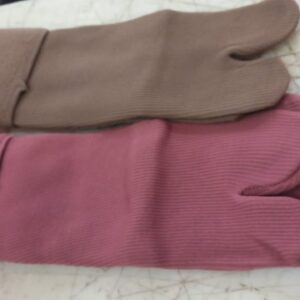 Dusty Pink And Light Brown Colour Socks For Women Pack Of 2