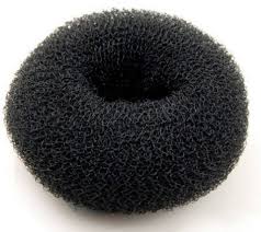 Black Hair Bun Maker Donut Chignon