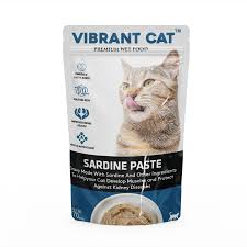 Vibrant Cat Sardine Paste Wet Food 70G