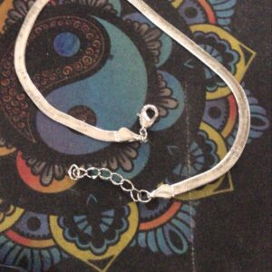 Silver Plated Snake Born Classic Unisex Bracelet
