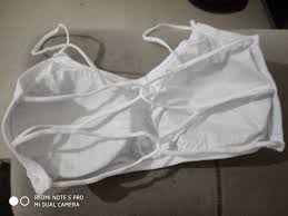 White Womens Lightly Padded Bra Size 28