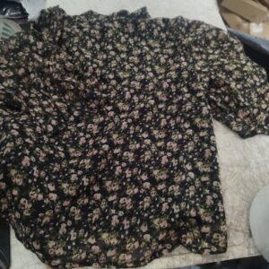 Anvi Be Yourself Black Printed Top For Women Size M