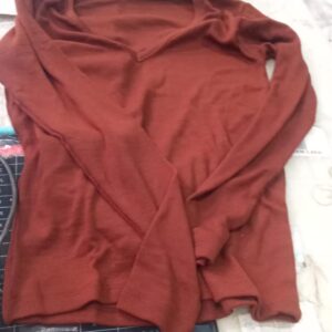 Womens Brown Full Sleeve Top Size M
